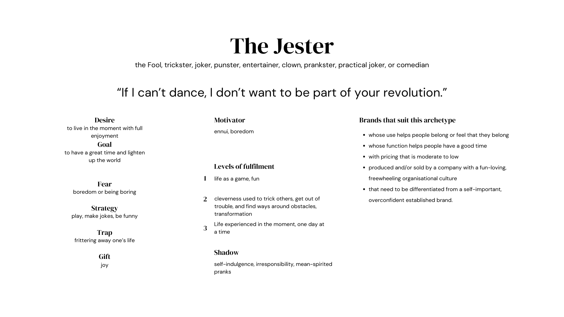The Jester.